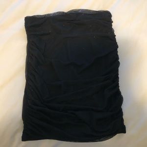 Urban Behavior small black sparkly going out skirt